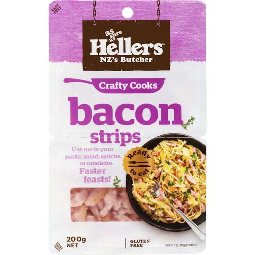 Hellers Bacon Bits Cooked Strips