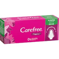 Carefree Flexia Super Tampons