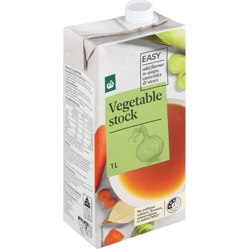 Woolworths Vegetable Stock Liquid