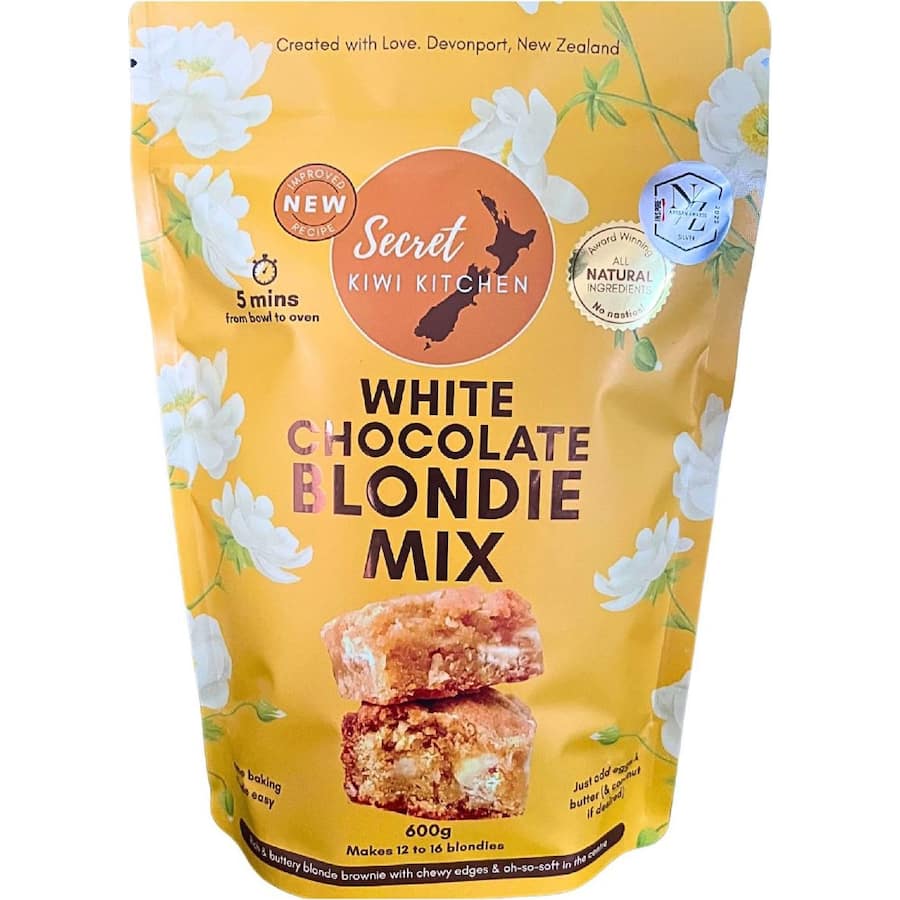 Secret Kiwi Kitchen Blondie Mix White Chocolate