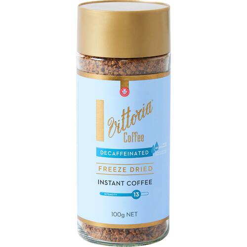 Vittoria Instant Coffee Decaf Freeze Dried
