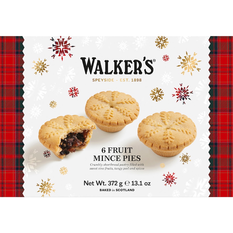 Walkers Christmas Tarts Mince Luxury