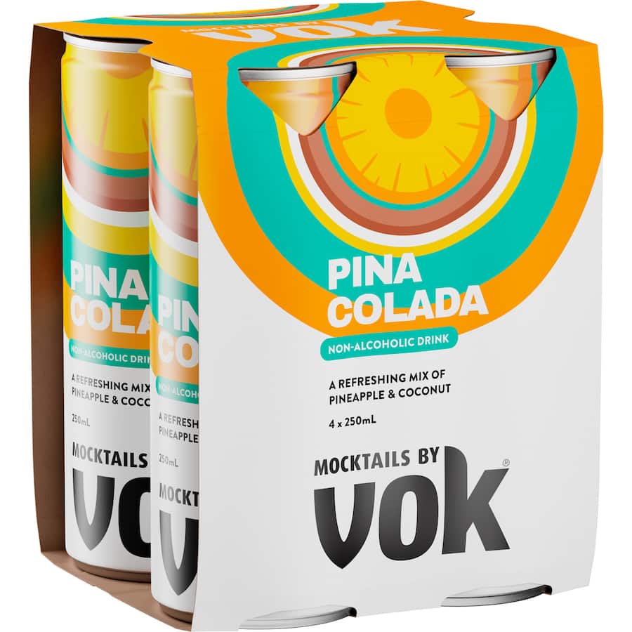 Vok Mocktails Pina Colada Non Alcoholic