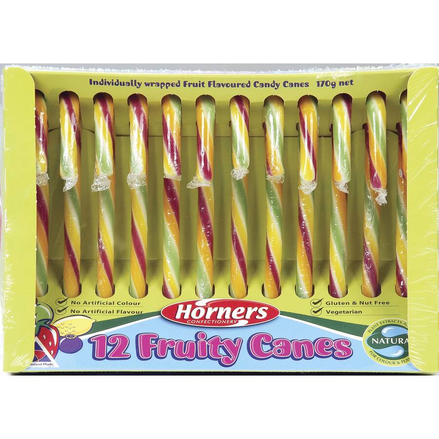 Horners Candy Canes Fruit