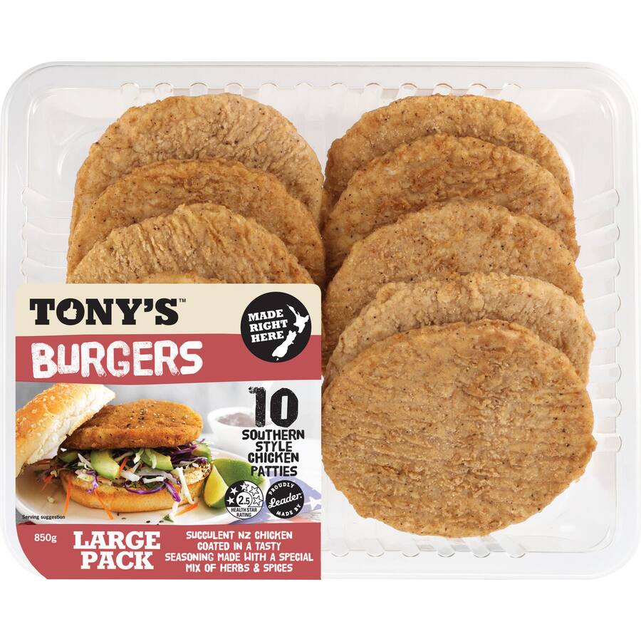Tony's Chicken Patties Southern Stye