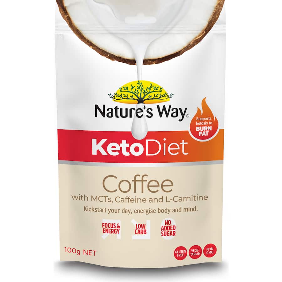 Natures Way Dietary Supplement Keto Diet Coffee