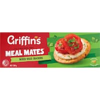 Griffins Meal Mates Crackers Vegetable