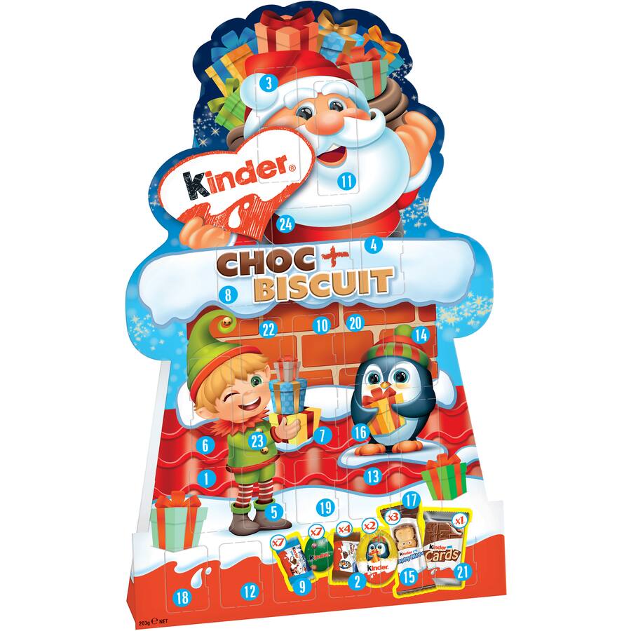 Buy Kinder Advent Calendar Chocolate & Biscuit online at countdown.co.nz