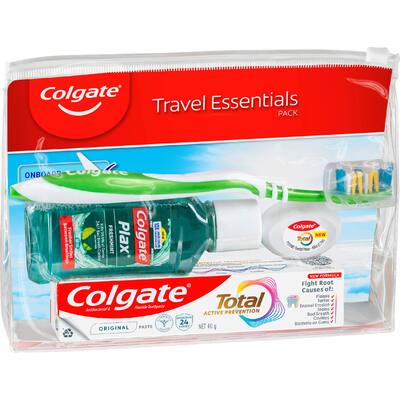 colgate oral care travel essentials kit