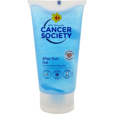 cancer society after sun care gel