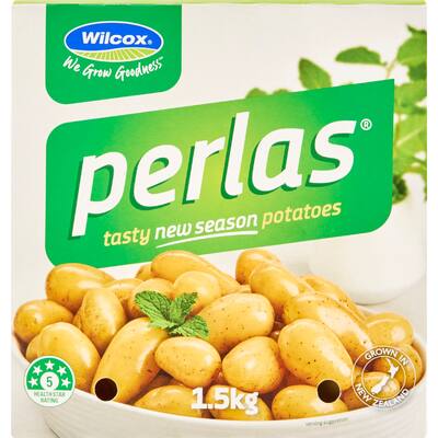 fresh vegetable potatoes perlas