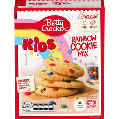 betty crocker cookie mix rainbow