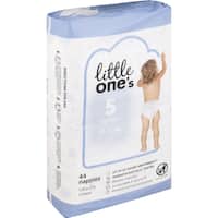 little one's bulk nappies walker boys & girls size 5