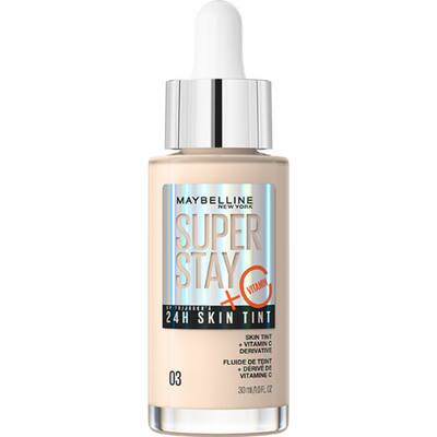 maybelline superstay tinted facial serum 03