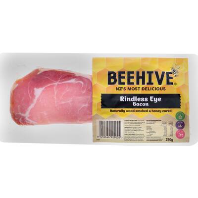 beehive rindless eye bacon 