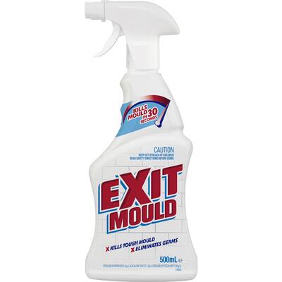 exit mould remover cleaning spray