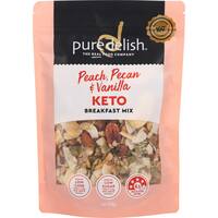 Pure Delish Keto Breakfast Mix Peach, Pecan & Vanilla