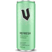 V Refresh Green Apple Lemonade Energy Drink