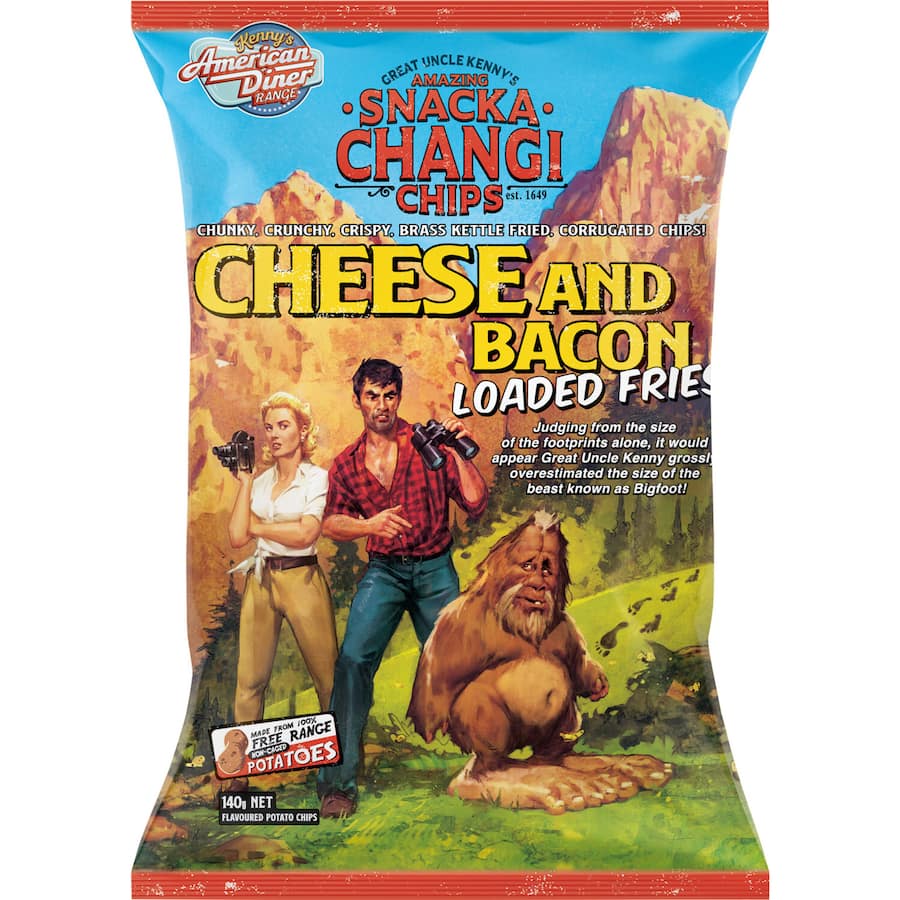 Snacka Changi Chips Cheese & Bacon