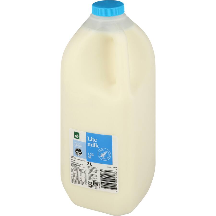 Woolworths Milk Lite