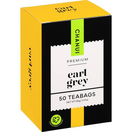 Chanui Earl Grey Tea Bags Biodegradable
