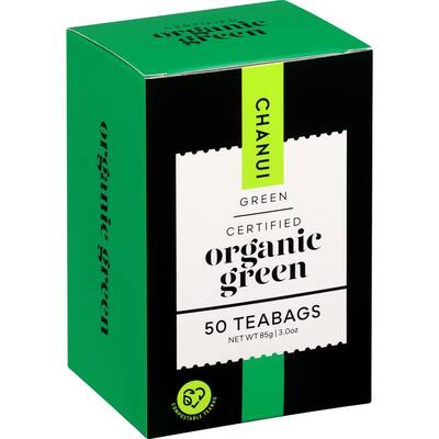 chanui organic green tea bags biodegradable