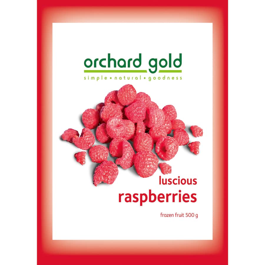Orchard Gold Frozen Raspberries