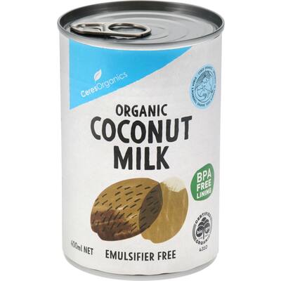 ceres organics coconut milk 