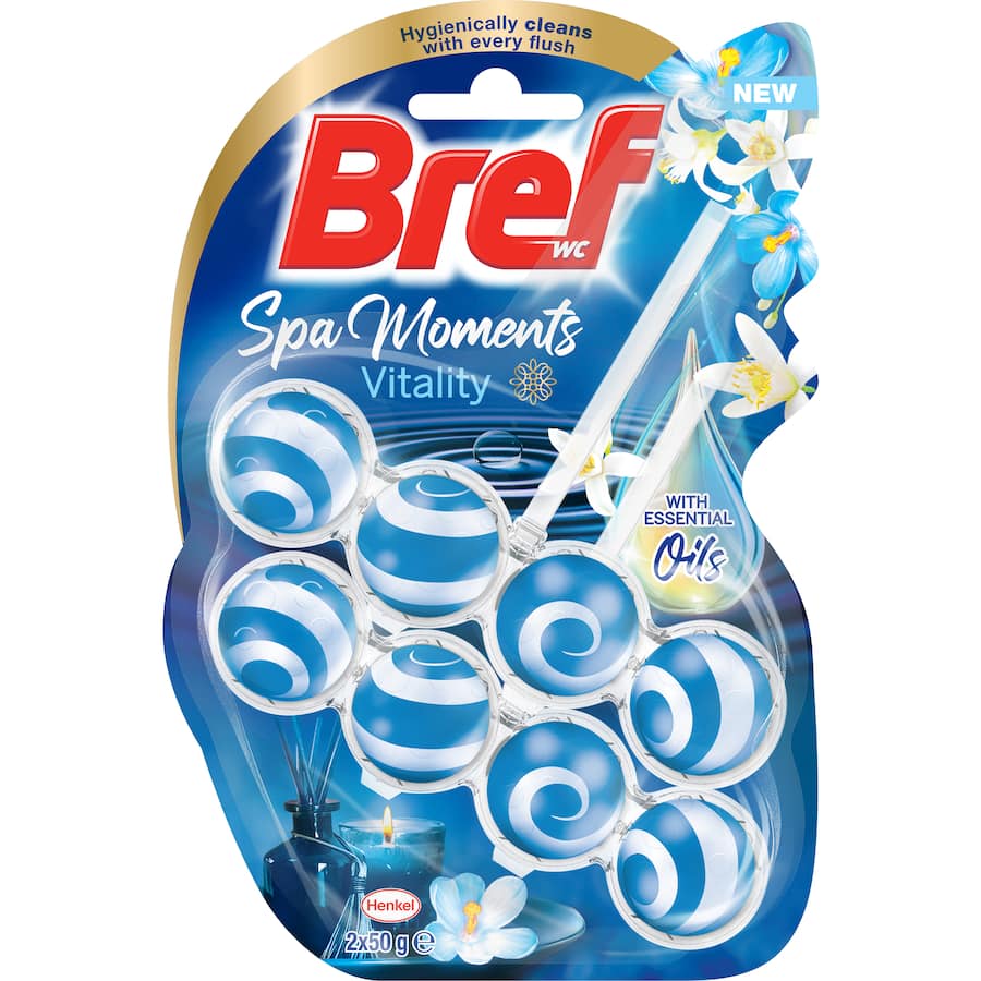 Bref Toilet Flush Spa Moments Vitality 50G