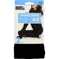 Razzamatazz Opaques Pantyhose Tall Black 60 Denier Tall/Xtall