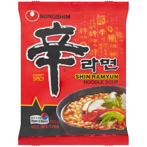 Nong Shim Ramen Noodles Shin
