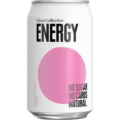 clean collective energy drink mixed berry