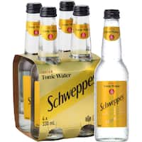 Schweppes Indian Tonic Water Bottles (4x330ml)