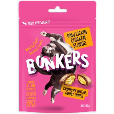 bonkers cat treats chicken