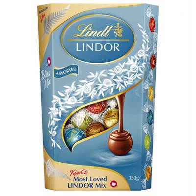 lindt lindor chocolate box cornet kiwi bliss mix