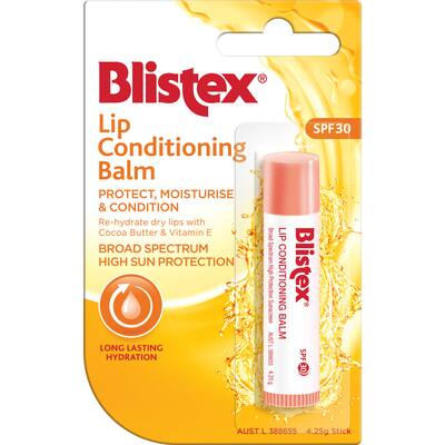 blistex lip balm conditioning spf30