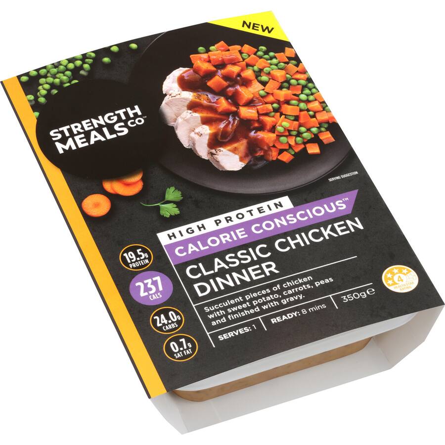Strength Meals Co Frozen Meal Grilled Chicken Dinner