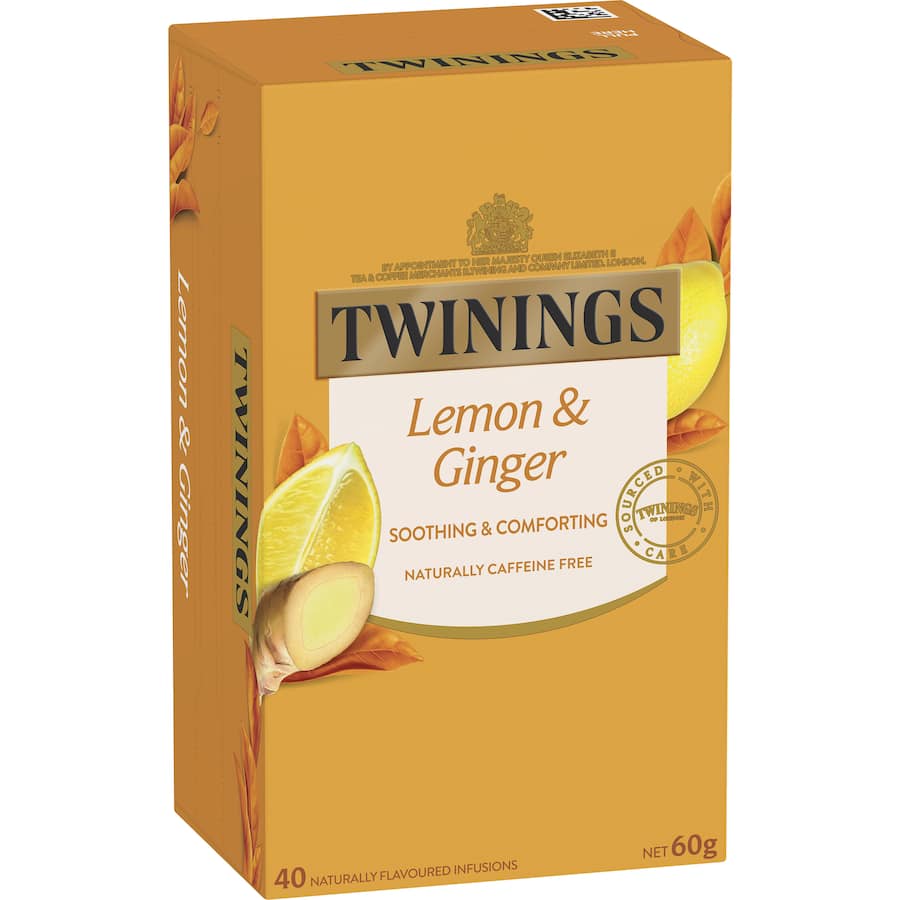 Twinings Tea Herbal Tea Lemon & Ginger 60G