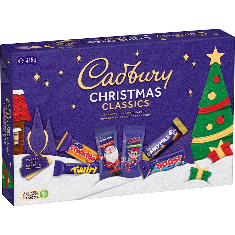 Cadbury Chocolate Sharepack Classic Christmas Box