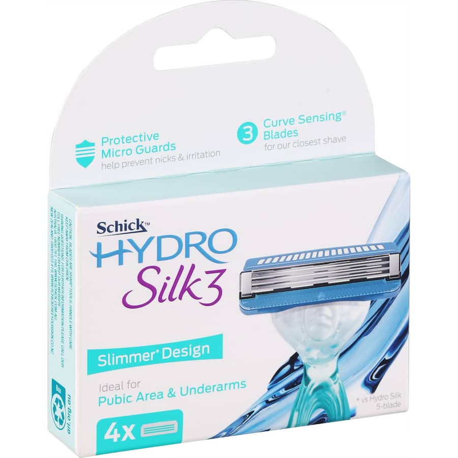 Schick Hydro Silk 3 Razor Blades