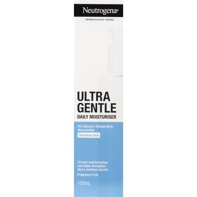 neutrogena moisturiser ultra gentle daily