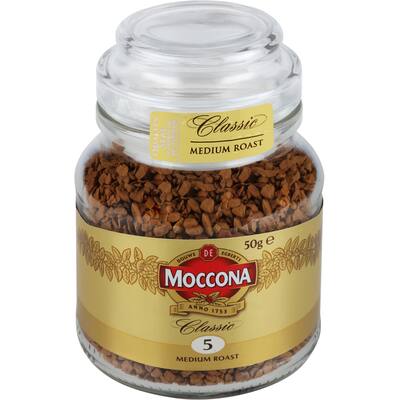 moccona instant coffee classic medium roast
