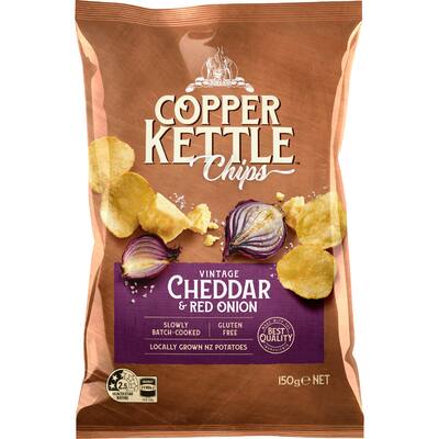 copper kettle potato chips vintage cheddar and red onion