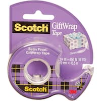 Scotch Gift Tape Dispenser Gift Wrap 19mm X 16.5m