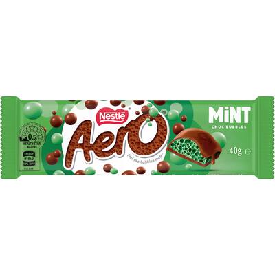 nestlé aero chocolate bar peppermint
