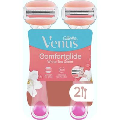 gillette venus comfortglide razor white tea