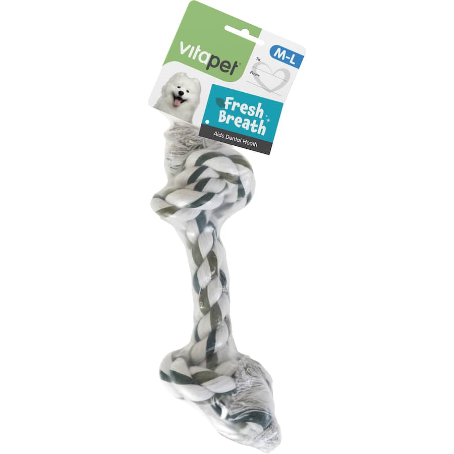 Vitapet Pet Toy Dog Dental Mint Rope