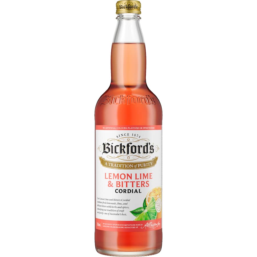 Bickford's Cordial Lemon Lime Bitters