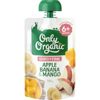 Only Organic Apple Banana & Mango 6+ Months