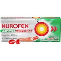 Nurofen Zavance Fast Pain Relief Liquid Capsules